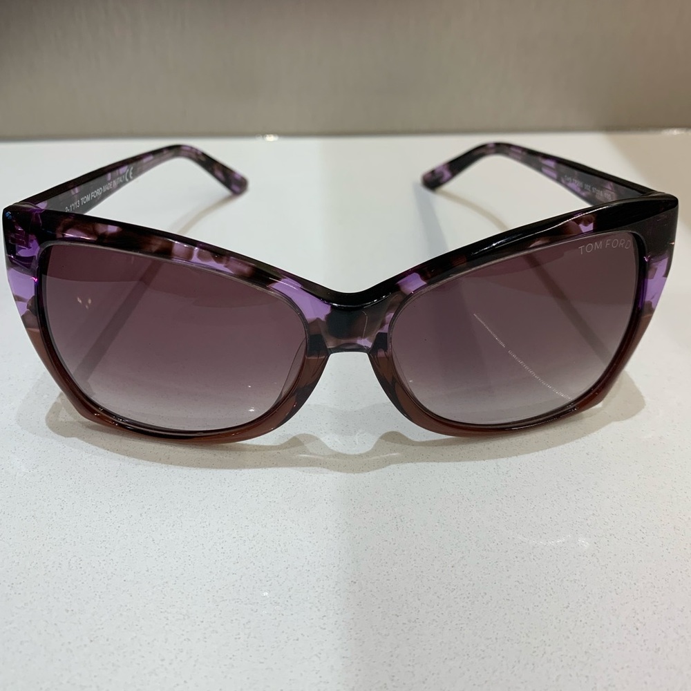 Tom Ford Carli Oversized Sunglasses